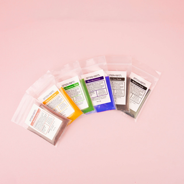 Simply Earth | Pigment Sample Kit (Set of 6)