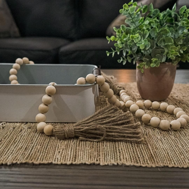 Simply Earth | Wood Bead Garland Essential Oil Diffuser