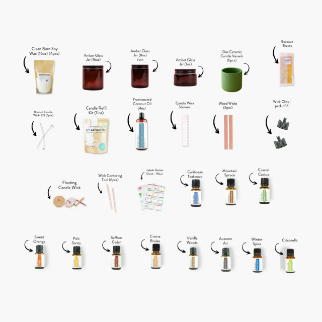 Simply Earth | All-In-One Candle Maker Kit