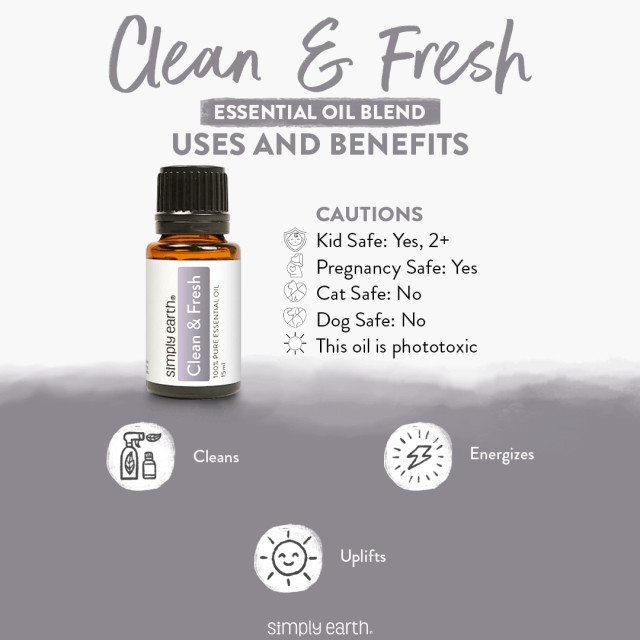 Clean & Fresh Essential Oil Blend