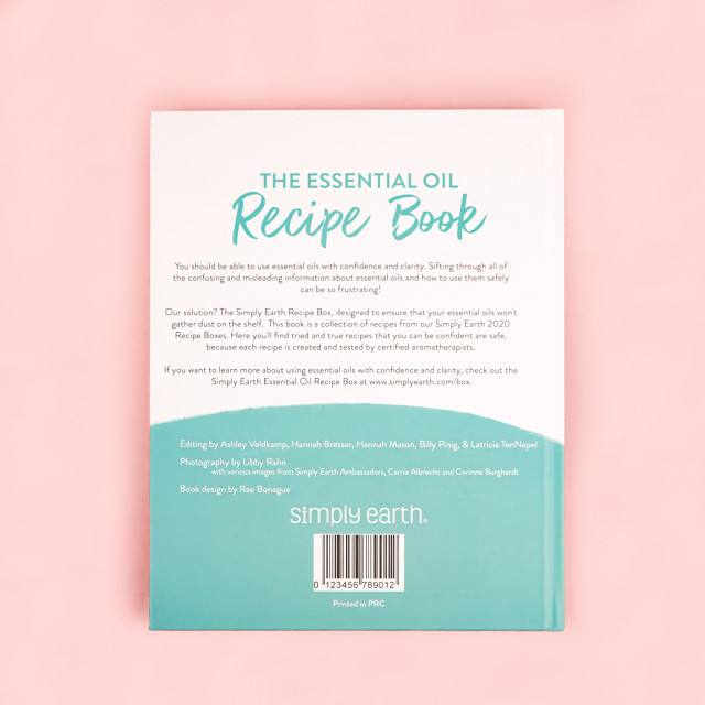 2020 Essential Oil Recipe Book