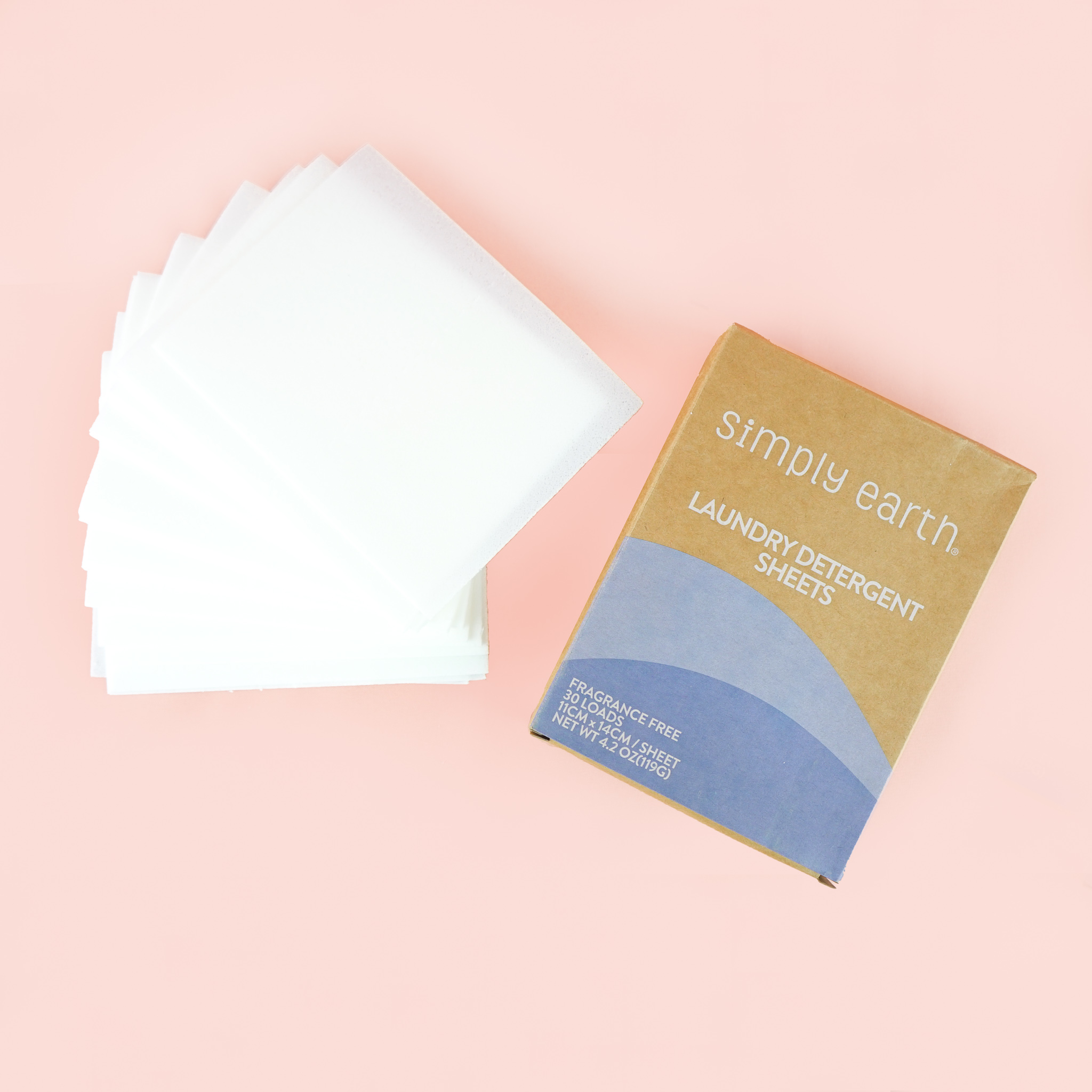 Laundry Detergent Sheets : 30 Sheets