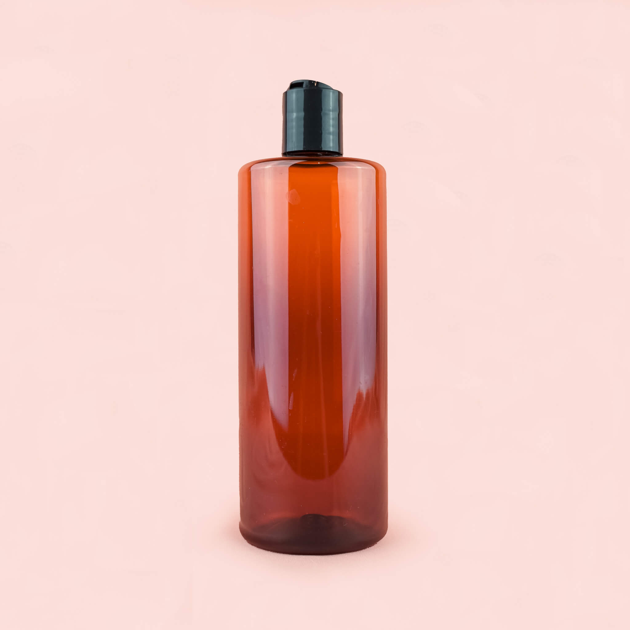 Amber Plastic Bottles Size: 16oz