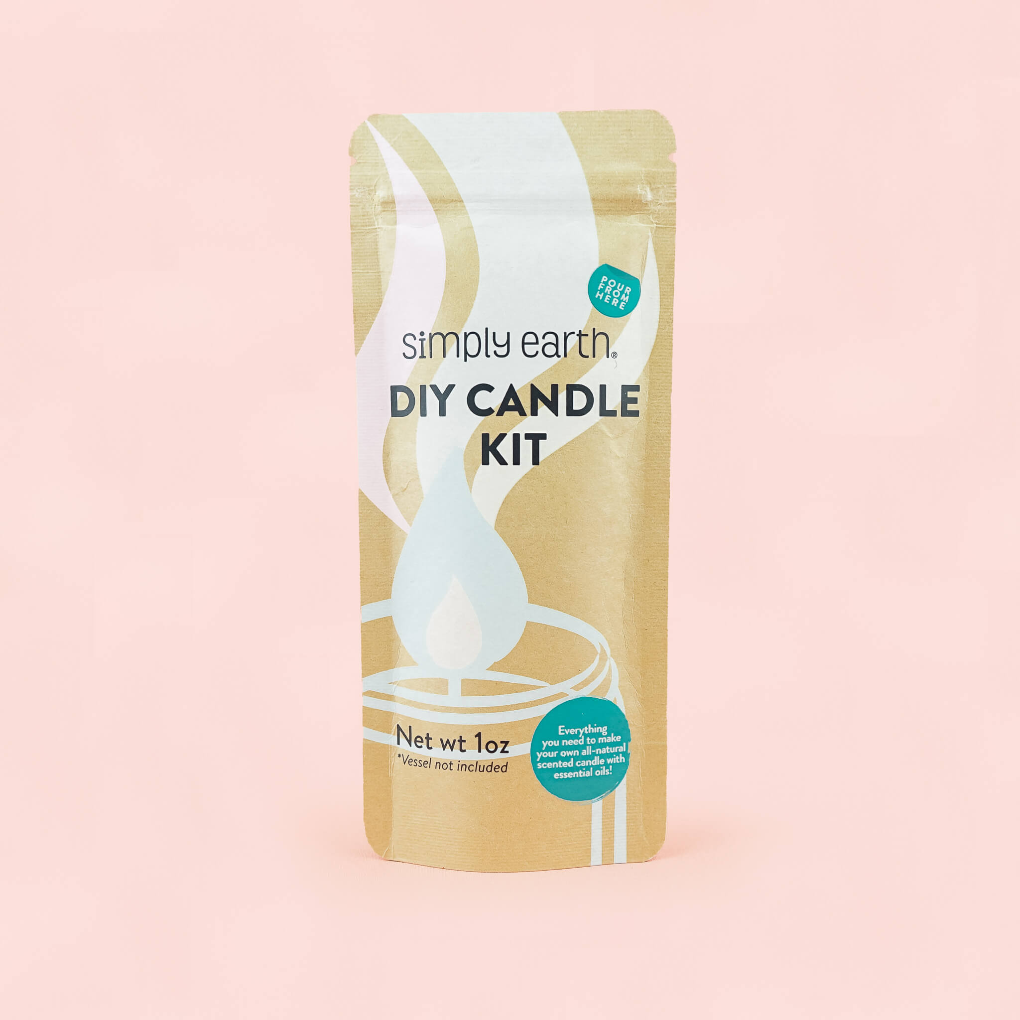 DIY Candle Kit Size: 1oz