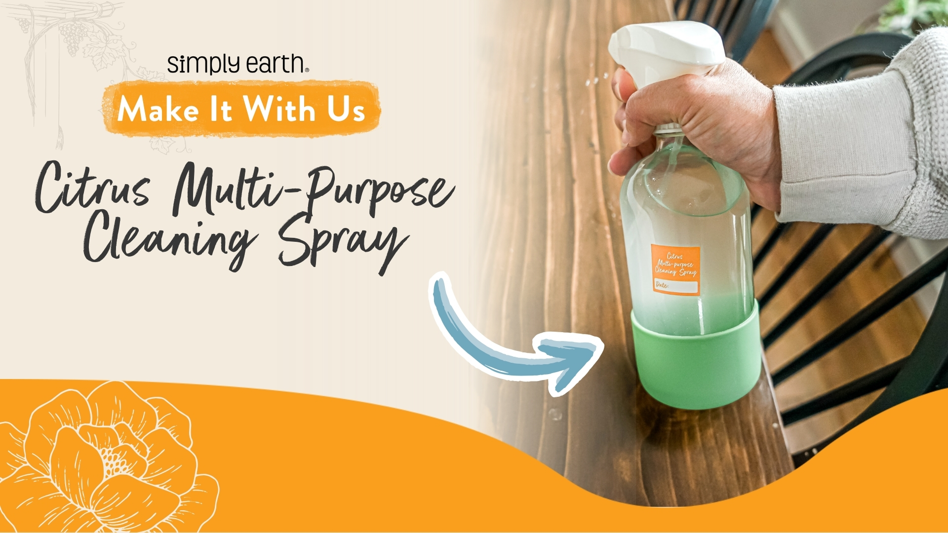 Citrus Multi-Purpose Cleaning Spray