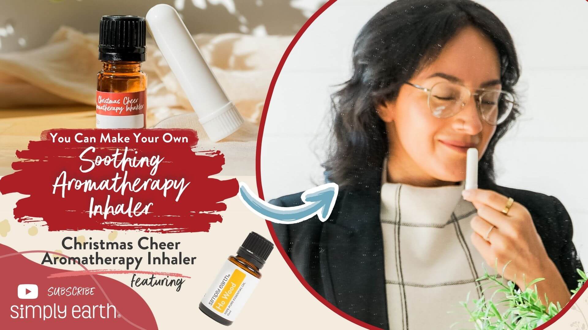 Christmas Cheer Aromatherapy Inhaler